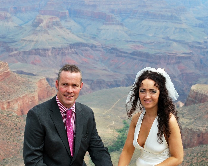 Bridget & David's Grand Canyon Wedding